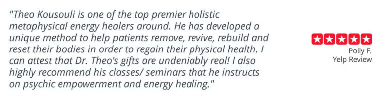 Patient testimonial "Dr. Kousouli was the only chiropractor who actually fixed my pain long term" Polly F. Yelp Review